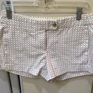 J Crew Red white & blue Polka Dot Shorts